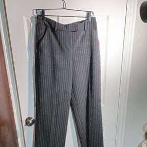 Women's Business, Relaxed Trouser, Mid-Rise, Dress Pant, Editor, Pinstripe, 8S